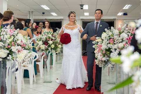 Casamento de Gustavo e Rita na Igreja Evangélica Vida - Serra - ES'