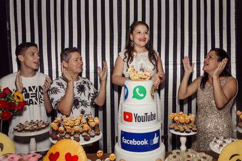 Aniversário de 10 anos da Sarah'