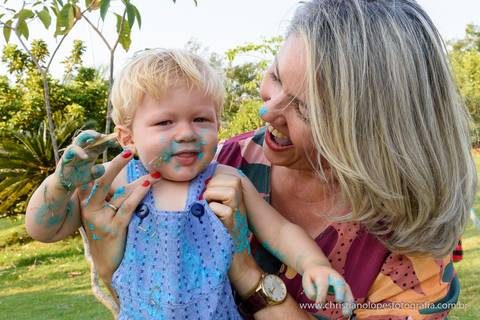 Primeiro aniversário do Samuel, o menino mais bonito que eu já vi.'