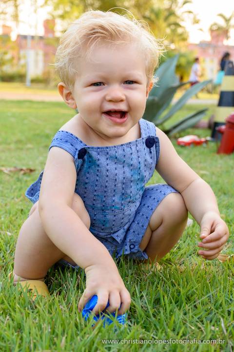 Primeiro aniversário do Samuel, o menino mais bonito que eu já vi.'