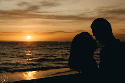 ensaio no nascer do sol'