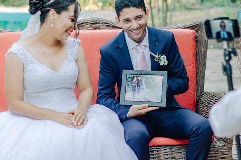 surpresa de casamento'