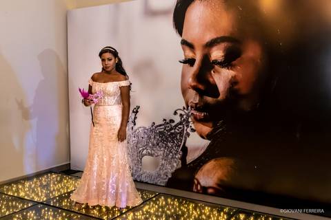 Debutante no Salão  no Alta Cabana'