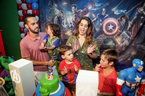 fotografia festa infantil Campinas'