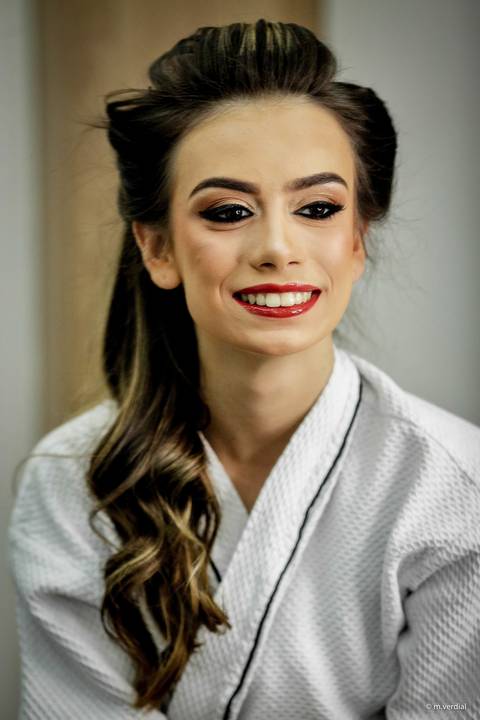 Debutante making off campinas Agnaldo Cabelos'