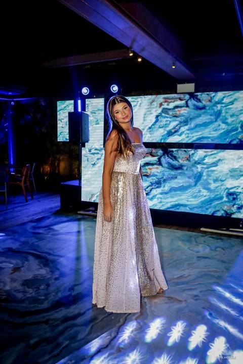 Fotografia de festa de 15 anos debutante Campinas'