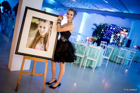 Fotografia de debutante Espaço Guanabara Campinas'