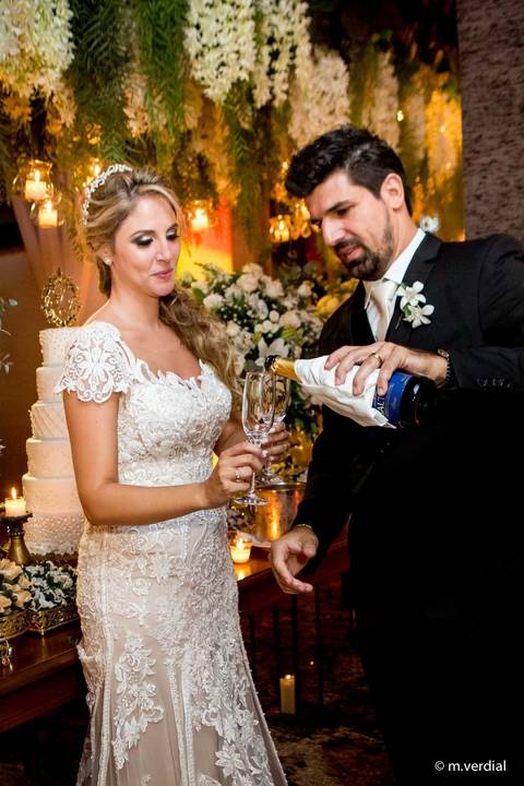 Fotografia de casamento Campinas - Circulo Militar - Golden Room '