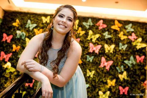 Fotografia de debutante Espaço Guanabara Campinas'