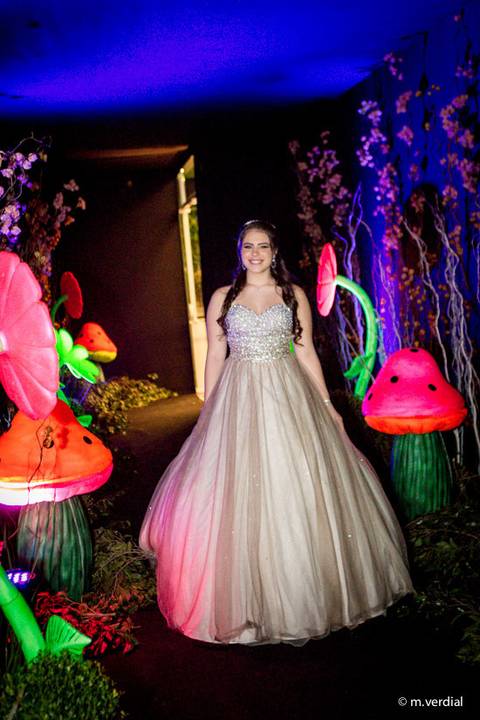 Fotografia de debutante Espaço Guanabara Campinas'