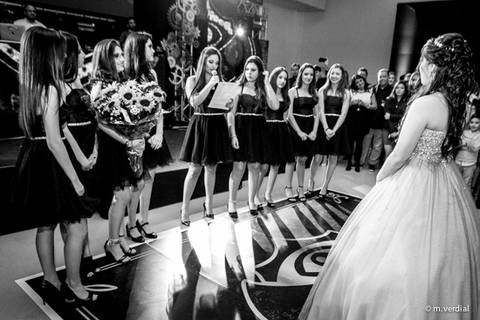 Fotografia de debutante Espaço Guanabara Campinas'