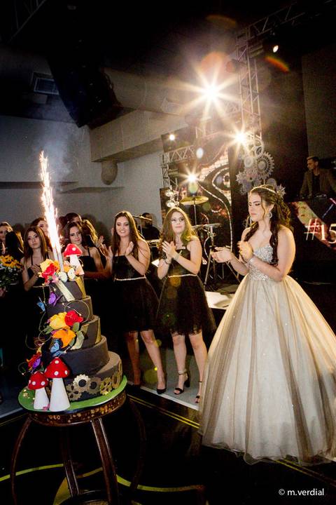 Fotografia de debutante Espaço Guanabara Campinas'