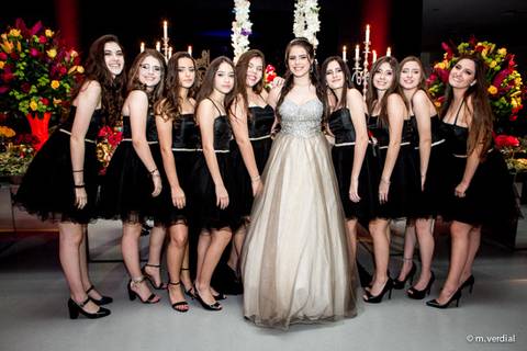 Fotografia de debutante Espaço Guanabara Campinas'