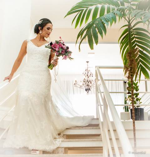 noiva escada'