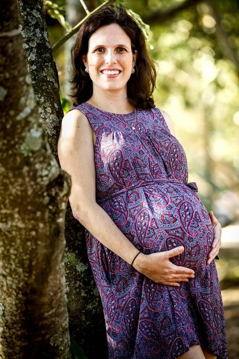 ensaio gestante vinhedo'