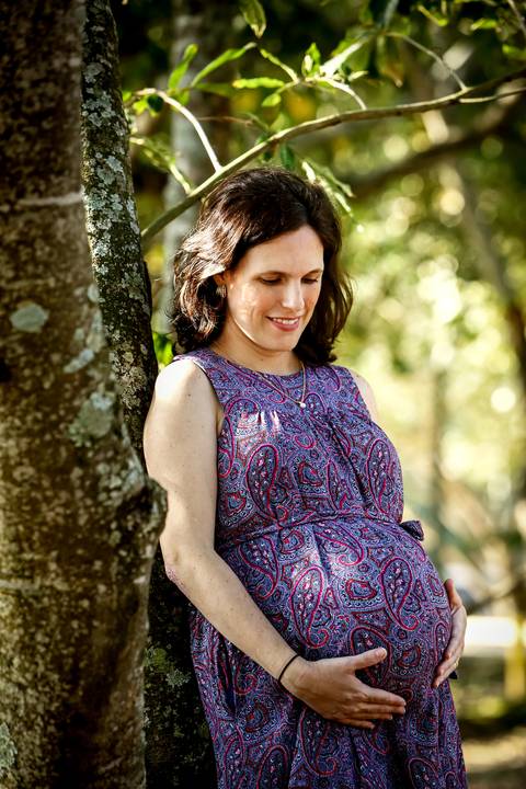 ensaio gestante vinhedo'