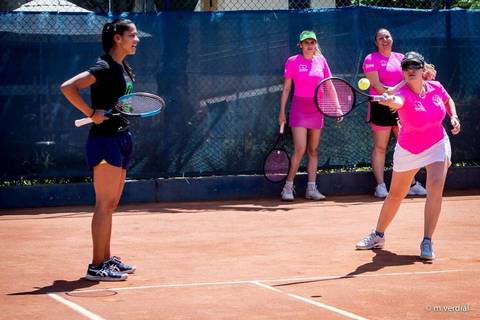 Indacor tennis 2021 Teliana Pereira e Vanessa Menga'