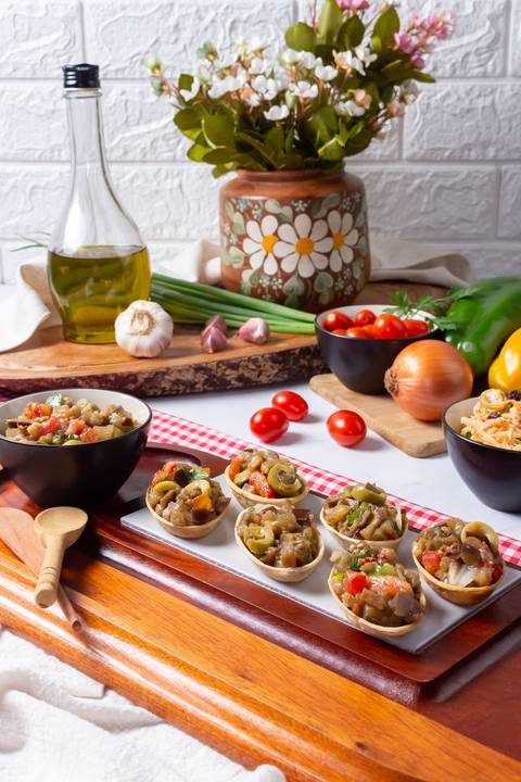 Fotografia de Alimentos em Estúdio em Belo Horizonte MG - comida caseira e salgados'
