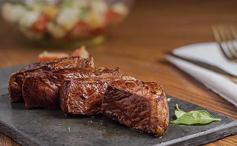 Foto de carne para aplicativo do Restaurante da Confeitaria Beira Mar, Icaraí Niterói'
