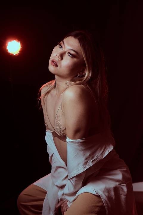 portrait trans woman'