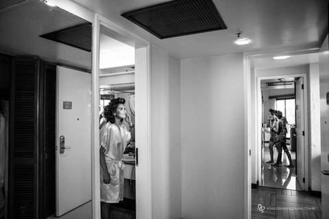 making of da noiva odíria com uma visão ampla sobre o mesmo momento'