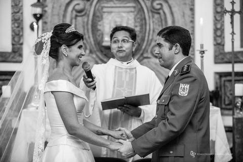 casamento odorai e dimitri cerimonia  troca de olhares'