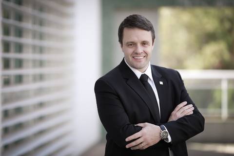 Coordenador de produção animal da Confederação da Agricultura e Pecuária do Brasil - CNA, Juliano Hoffmann. Foto: Wenderson Araujo'