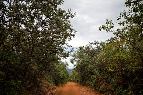 Turismo Rural em Pirenópolis - Goiás. Pousada. Fazenda. Estrada de chão. Foto: Wenderson Araujo/Trilux'