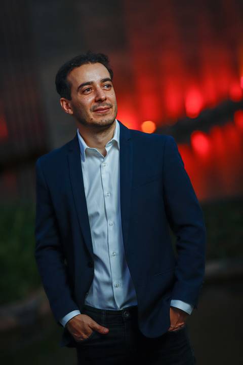 Retrato corporativo empresarial do CEO da DataPolicy, Eduardo Reis. Foto: Wenderson Araujo/Trilux'