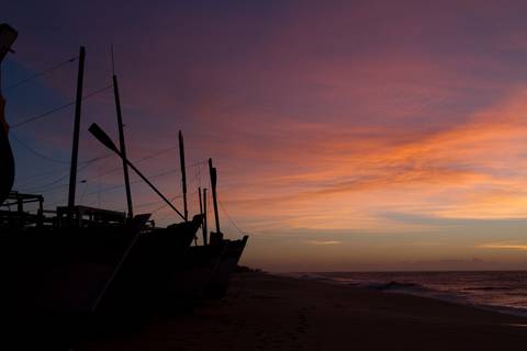 Barcos de pesca em Campos dos Goytacazes. Fotos: Wenderson Araujo/Trilux'