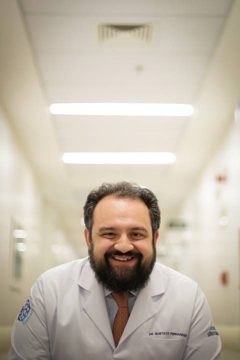 Diretor Técnico do Centro de Oncologia Hospital Sírio-Libanês – Unidade Brasília, Dr. Gustavo Fernandes. Fotos: Wenderson Araujo/Trilux'