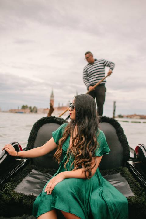 photography on gondola'