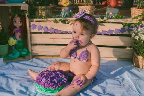 tema da pequena sereia'