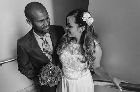 noivos no cartório'