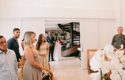 fotografia do casamento no civil'