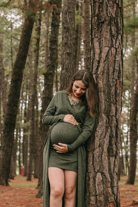 looks para ensaio gestante'