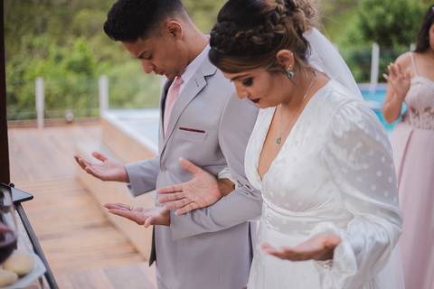 oração dos noivos'