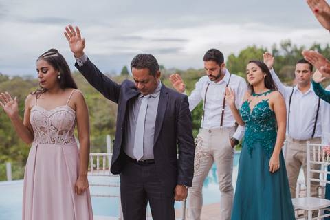 oração dos noivos'