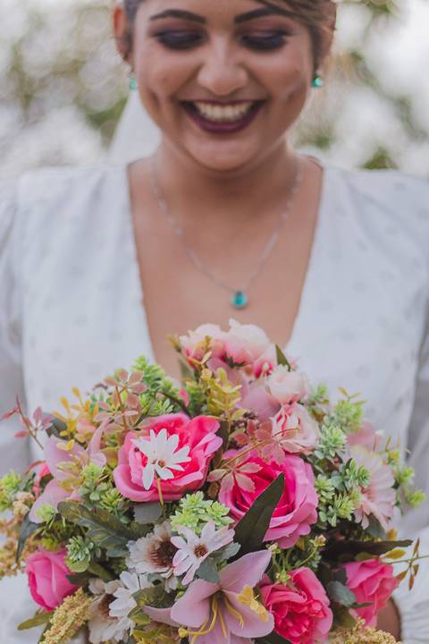 buque de flores reais'