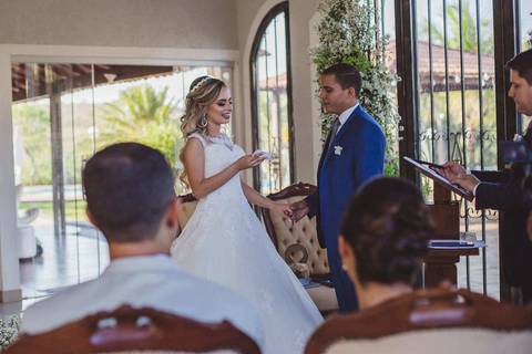 troca de votos dos noivos'