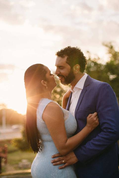ensaio de casal com por do sol em brasilia'
