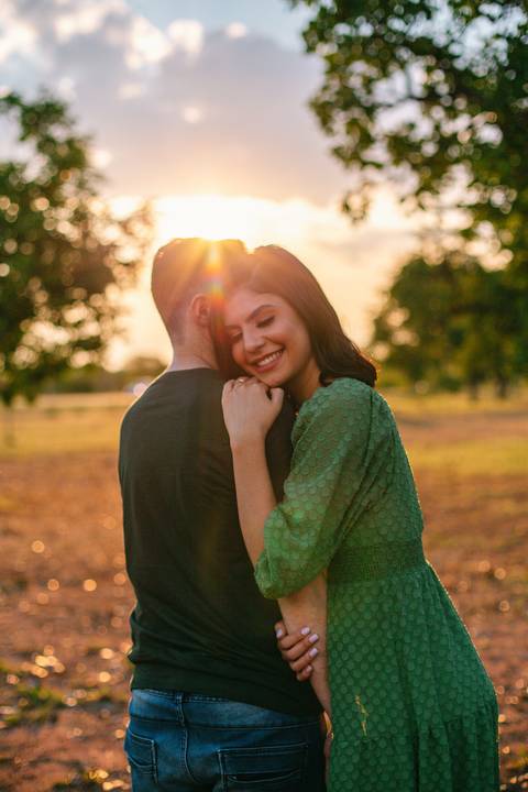 previa de casamento ao ar livre'