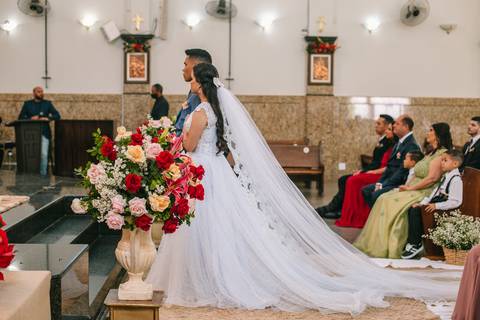 Vestido da noiva para casamentos diurnos'