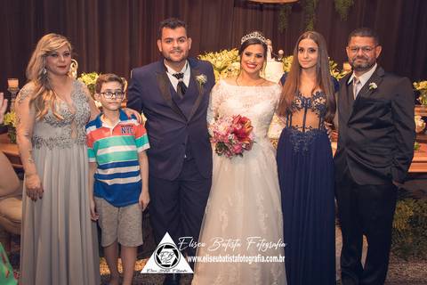 Eliseu Batista fotografia - Vila dorana- casamento Ana Carolyna e Júlio Cesar em Matão SP - família do noivo'