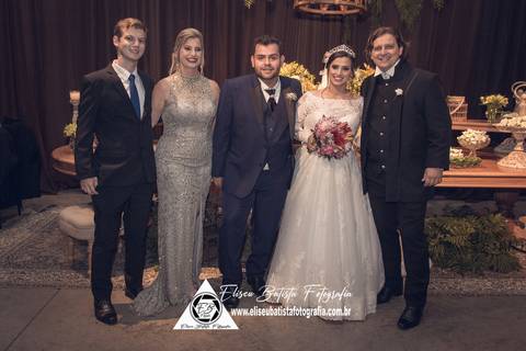 Eliseu Batista fotografia - Vila dorana- casamento Ana Carolyna e Júlio Cesar em Matão SP - família da noiva'