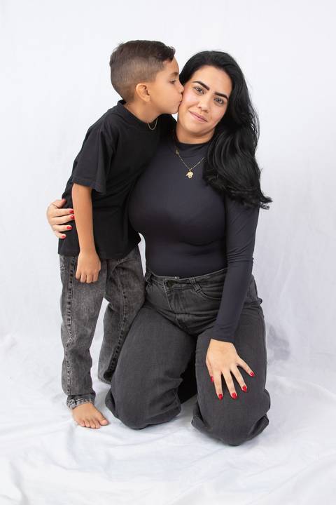 Ensaio fotografia Mãe e Filho - REVELFILME MATÃO SP - Eliseu Batista Fotografia'