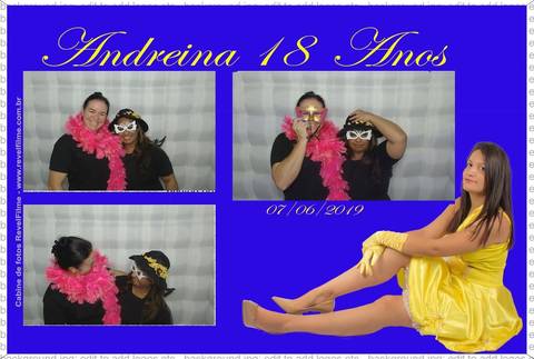 Andreina 18 anos - fotos feito em canine de selfie RevelFilme'