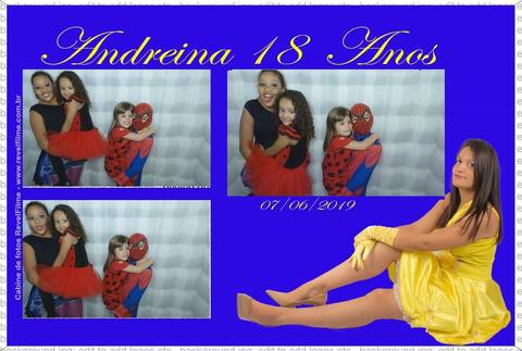 Andreina 18 anos - fotos feito em canine de selfie RevelFilme'