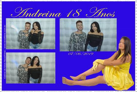 Andreina 18 anos - fotos feito em canine de selfie RevelFilme'