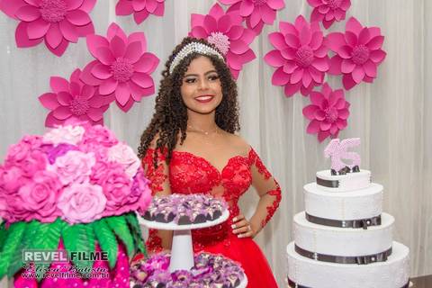 aniversário de 15 anos em matão sp Kethilen fotos por Eliseu Batista RevelFilme'